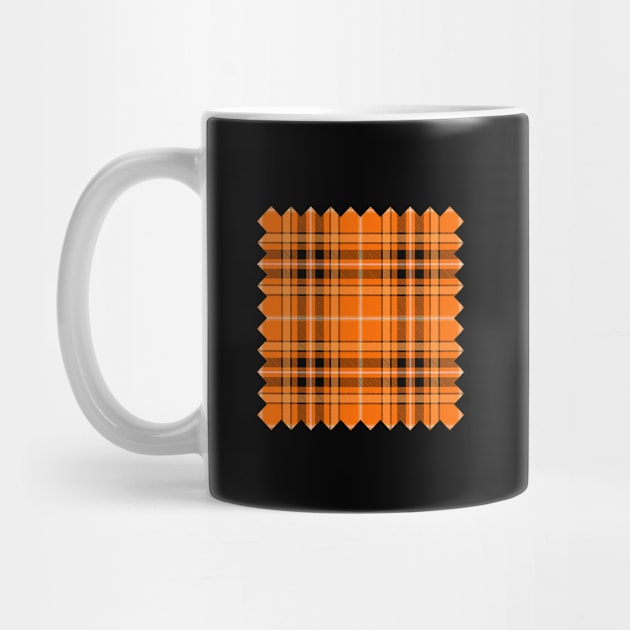 Halloween Orange Tartan by sifis